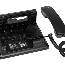 ФЛАТ-ПРО FLAT-PHONE B6P/RU, IP-телефон (6 SIP-аккаунтов, 2 порта 10/100/1000BASE-T (RJ-45), ЖК-дисплей, PoE, адаптер питания 220В, РЕЕСТР)